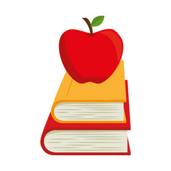 book school isolated icon vector illustration design