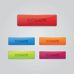 Set of Donate Buttons
