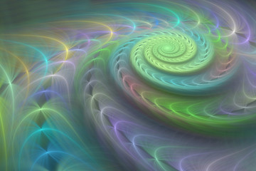 Fractal art background for creative design. Abstract fractal. De