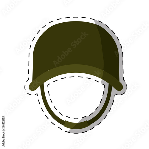 "helmet army related icons image vector illustration design" fichier vectoriel libre de droits
