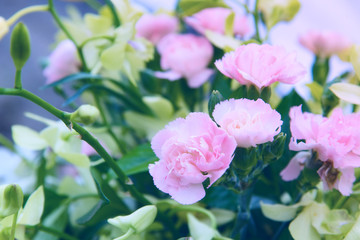 colorful wedding flower bouquet