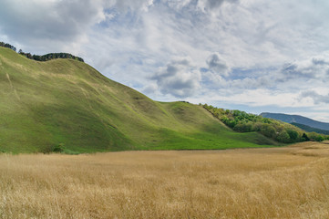 Naklejka premium japanese landscape - soni kogen - soni - nara