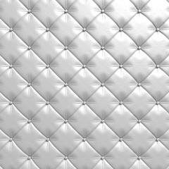 White leather upholstery luxury background