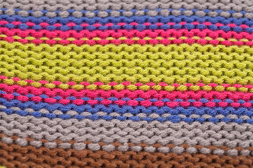 Knitted cloth background