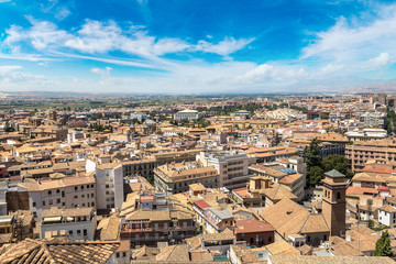 Panoramic view of Granada