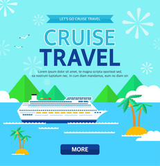 Naklejka premium Travel illustration