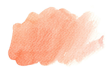 Abstract watercolor brush stroke background.