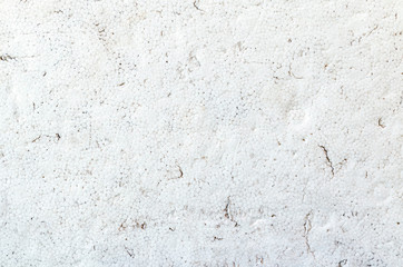 Texture of dirty white styrofoam board