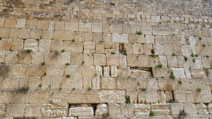 The Western Wall Jerusalem Israel