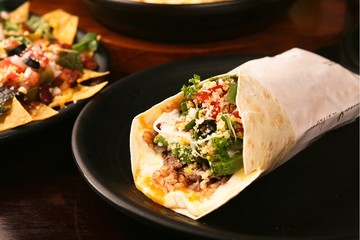 Burritos on the plate