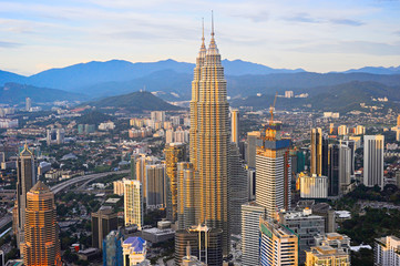 Fototapeta na wymiar Kuala Lumpur skyline