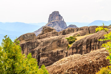 The Pindos Mountains in Greece