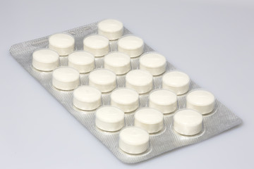 Mehrere Tabletten, Nahaufnahme