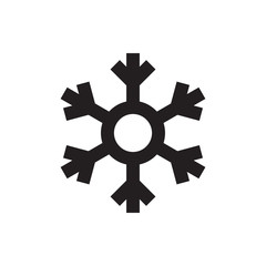 snowflake icon illustration