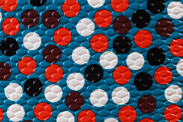 The abstract background