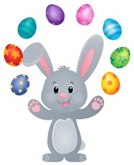 Stylized Easter bunny theme image 5