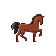 horse icon illustration