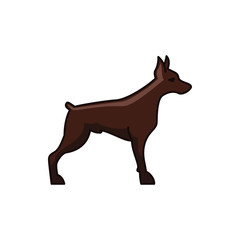 dog icon illustration