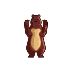 bear icon illustration