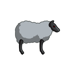 sheep icon illustration
