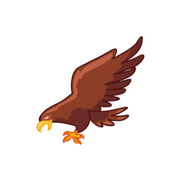 eagle icon illustration