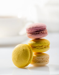 Colorful macaroons