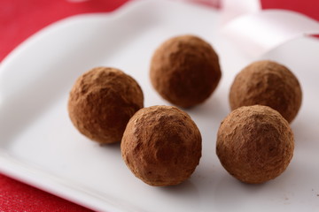 トリュフチョコレート　Chocolate truffle
