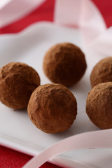 トリュフチョコレート　Chocolate truffle