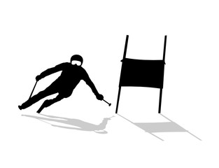 Skirennen Salom © SimpLine