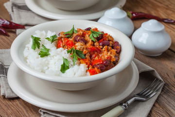 Chilli con carne.