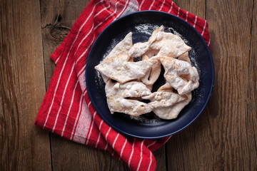 Angels wings cakes.