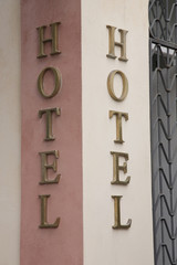 Hotel Sign
