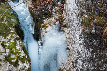 Waterfalls and ice water games - Winter in wild Friuli