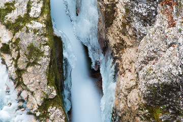 Waterfalls and ice water games - Winter in wild Friuli