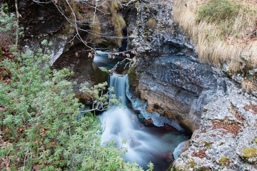 Waterfalls and ice water games - Winter in wild Friuli