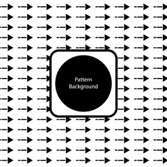 Vector Pattern Or Abstract Background, Modern Style With Black And White Color