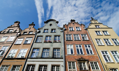 Fototapeta na wymiar The Old Town of Gdansk, Poland