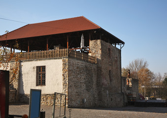 Fototapeta na wymiar Slezskoostravsky hrad - Silesian Ostrava Castle. Czech Republic