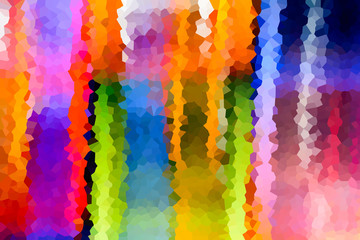 Abstract background of crystallized