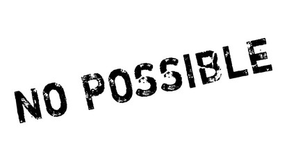 No Possible rubber stamp. Grunge design with dust scratches. Effects can be easily removed for a clean, crisp look. Color is easily changed.