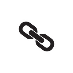 Chain vector icon for web design and mobile application user interface