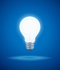 Saving power Shining Electric bulb