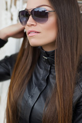 Girl in sunglasses 