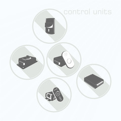 A set of control units. tools to manage and control.