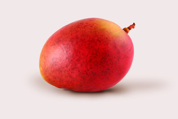Mango isolated on white background 
