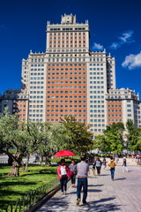 Obraz premium Madrid, Plaza de Espana