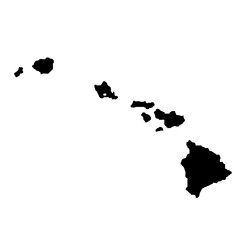 map of the U.S. state Hawaii - 134465577