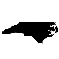 map of the U.S. state North Carolina - 134465756