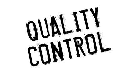 Quality Control rubber stamp. Grunge design with dust scratches. Effects can be easily removed for a clean, crisp look. Color is easily changed.