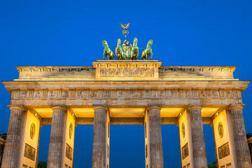 Branderburg Gate in Berlin, Germany